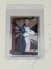 2025 Topps Chrome F1 Isack Hadjar Base Portrait RC