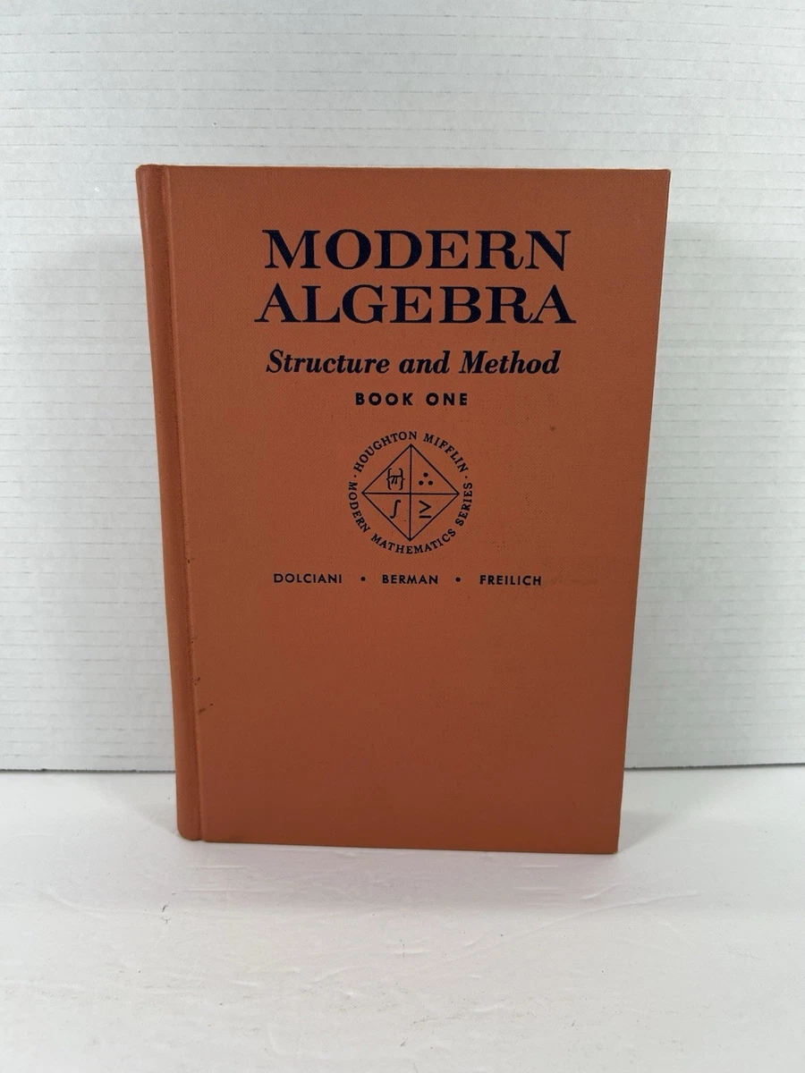 Algebra 1950-1999 Publication Year Textbooks for sale - eBay