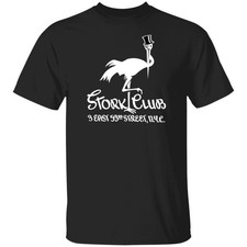 Stork Club T-Shirt  New York City Nightlife Fashion Retro