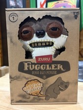 Fuggler Funny Ugly Monster SUSPICIOUS FOX Burlap chase Fart Face Fuggler NIB