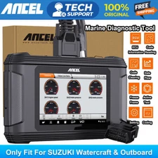 ANCEL MR500 For Suzuki Marine Diagnostic Scanner Tools Code Read/Clear Data Flow