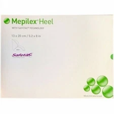 *5-Dressings* Molnlycke Mepilex Heel Soft Silicone Foam 5" x 8" Dressing 288100