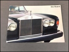 1977 1978 Rolls Royce Silver Wraith Ii 12-page Original Sales Brochure Catalog