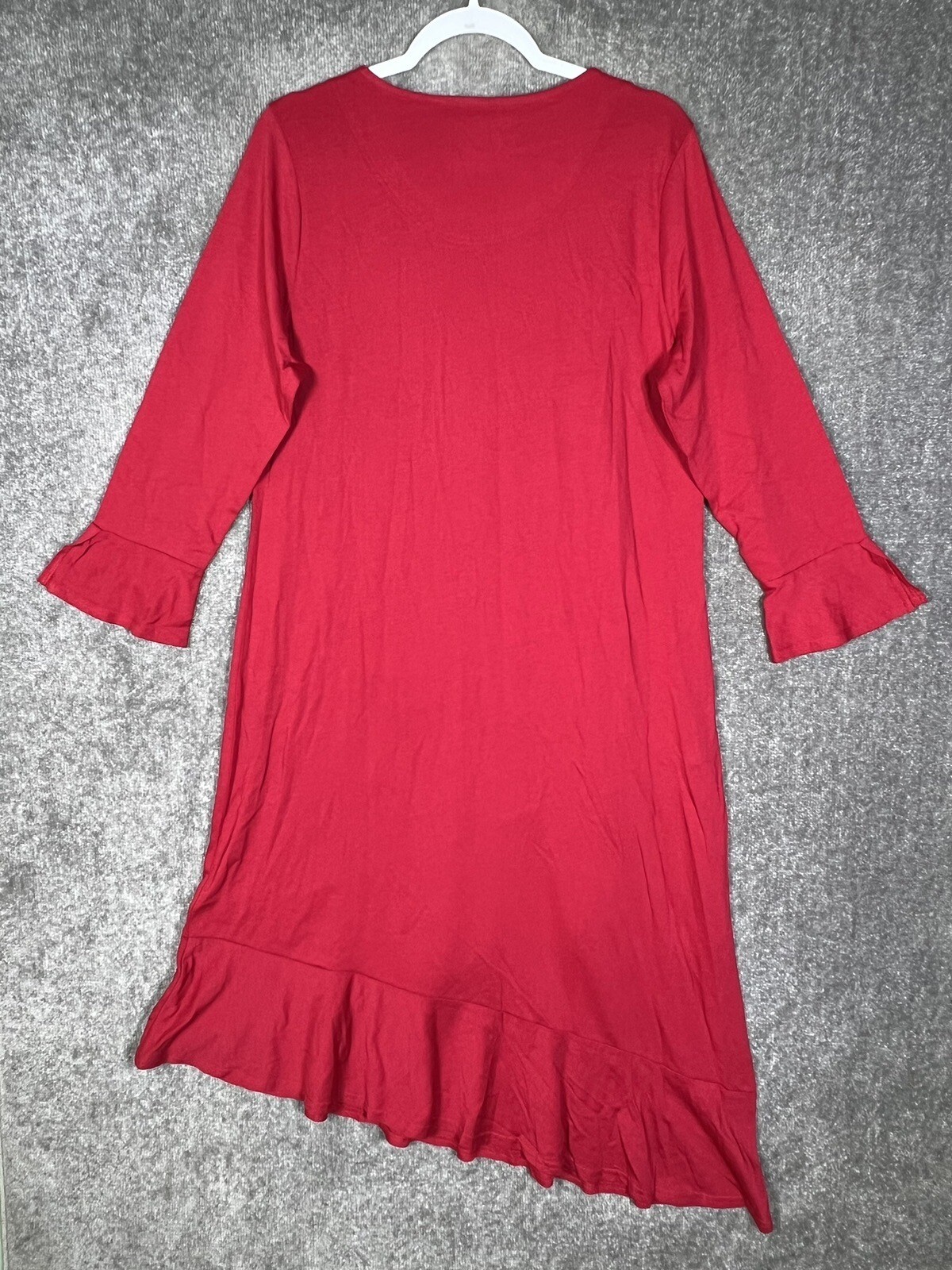 Soft Surroundings Lucia Solid Flounce Asymmetrica… - image 2