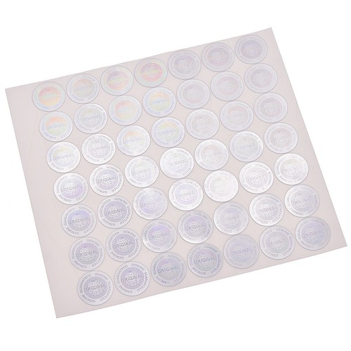 196X Hologram Stickers Round Security Seal Tamper Proof Warranty Original Label - Picture 6 of 12
