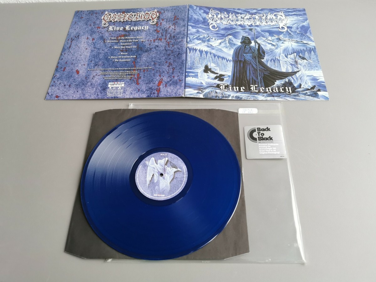 DISSECTION lim. blue Vinyl LP Live Legacy (2008 Back On Black