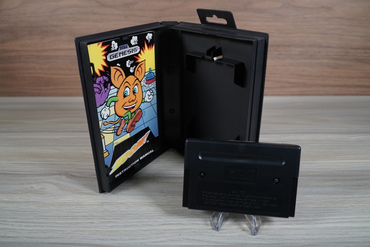 GENESIS2018　GAMECHANGERコンプリート Zoom Sega Genesis Game Complete with Case and Manual CIB