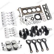 M270 1.6T Engine Overhaul Rebuild Kit - Crankshaft / Con Rods For Mercedes-Benz
