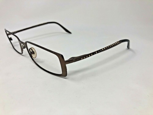 CHRISTIAN DIOR CD3676/STRASS Eyeglasses Frame Italy 130mm Dark Brown Jewel JY23