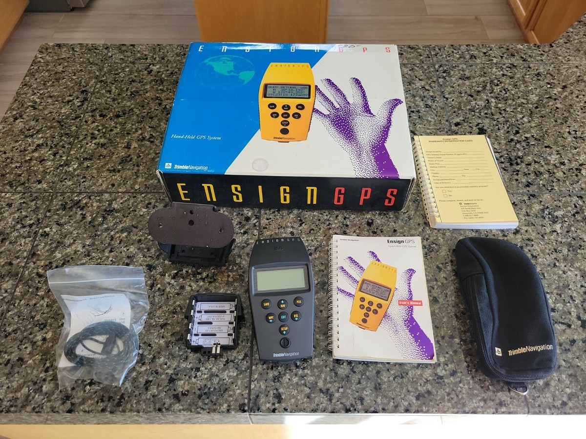 Trimble Model 17319 Ensign Handheld GPS | eBay