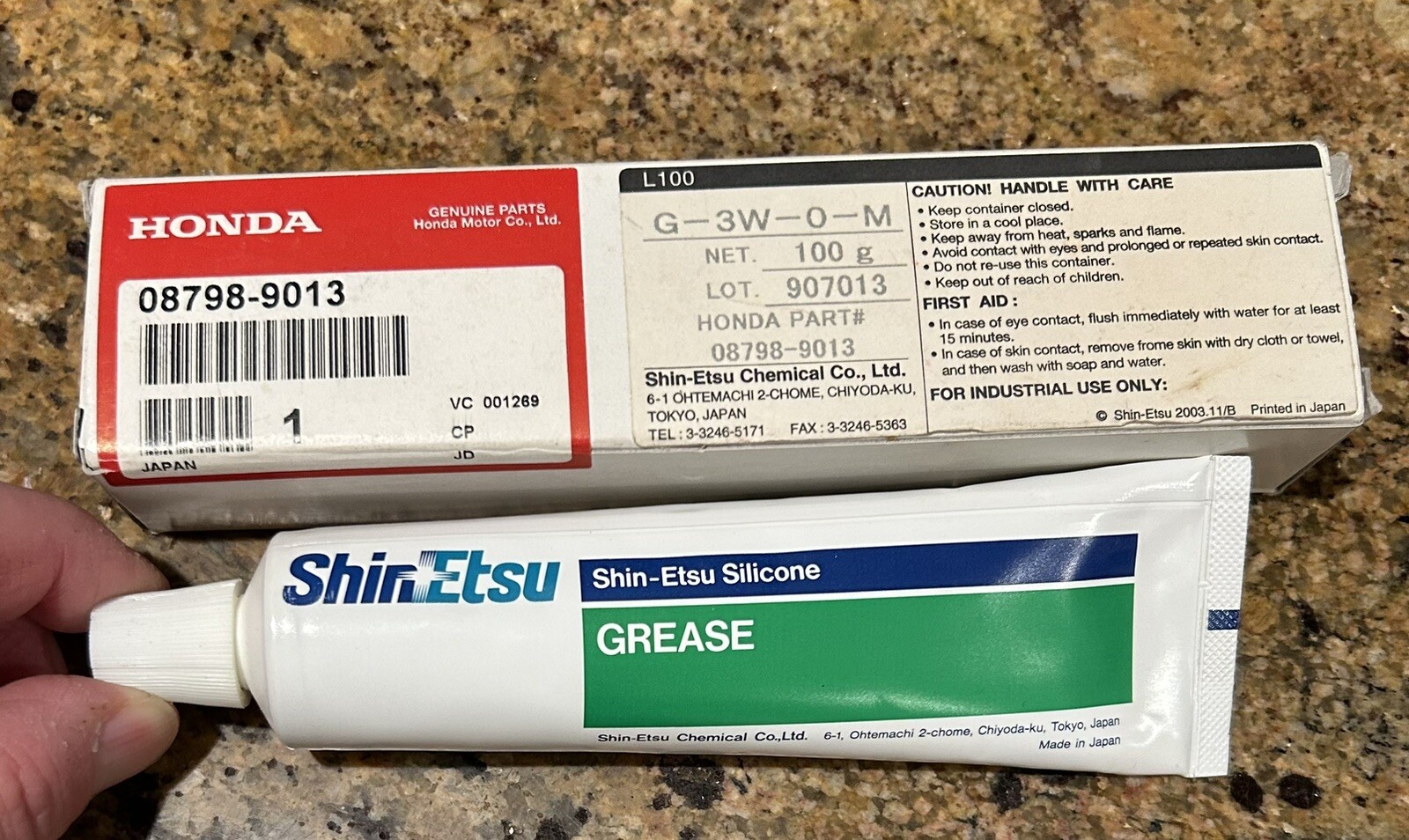 Honda Genuine OEM Silicone Grease MOONROOF 087989013 eBay