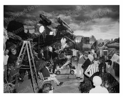 Star Trek Pilot The Cage Behind-The-Scenes Talos IV Set 8x10 Vintage Photo Rare