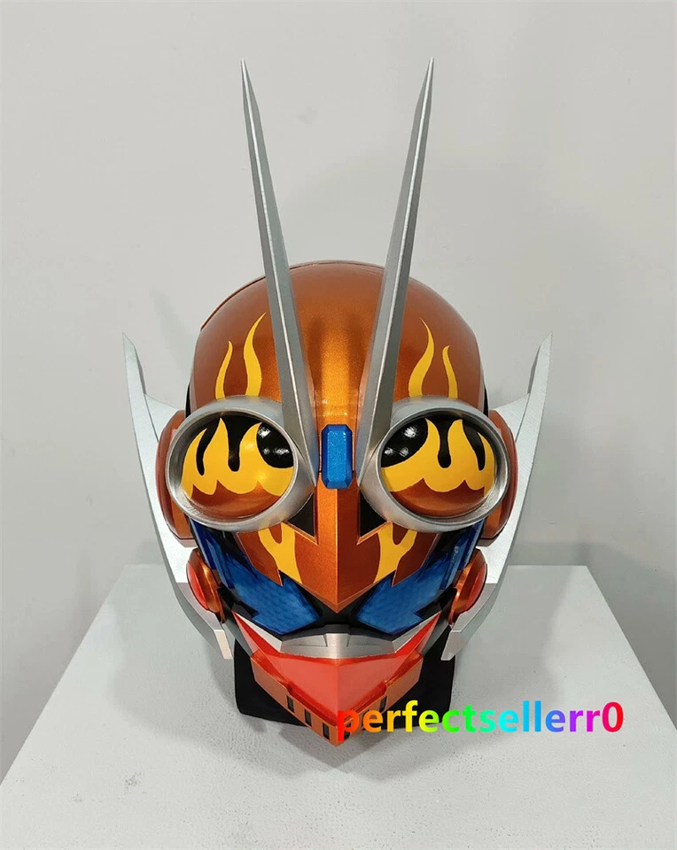 Casco KAMEN RIDER Gotchard Daybreak Flame 1:1 Usable Cosplay Producto Acabado Foto 4 de 4