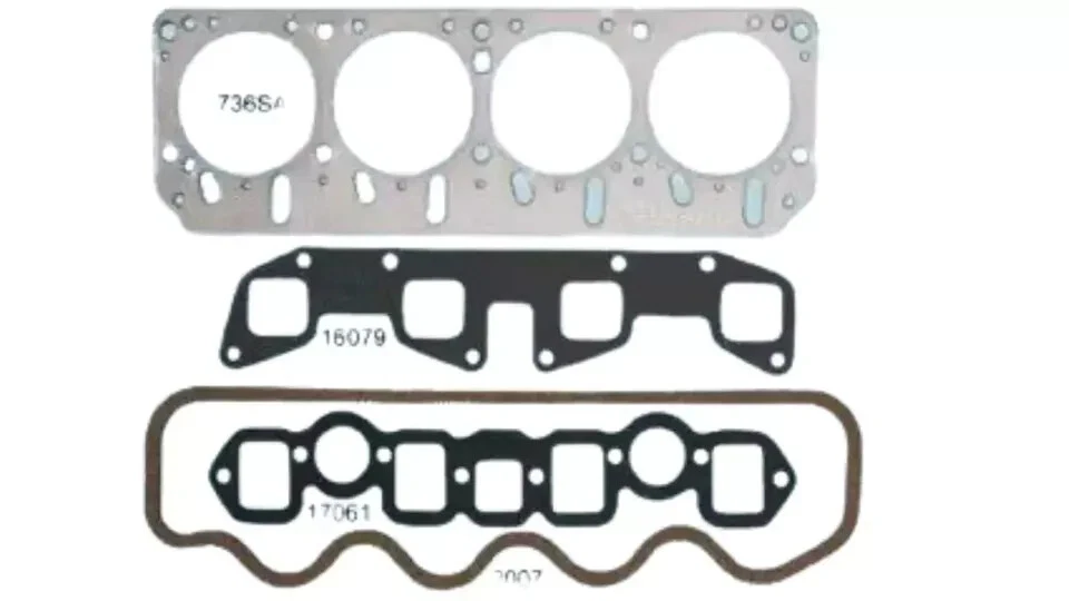 Conjunto de coletor e junta de temporização 1955 Dodge Plymouth Savoy V8 cabeça da bomba de óleo do motor - Imagem 4 de 4