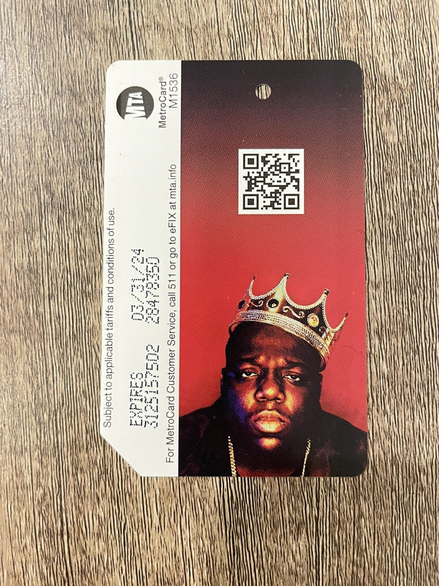 Metro card Notorious b.i.g メトロカード ビギー s-l400.jpg