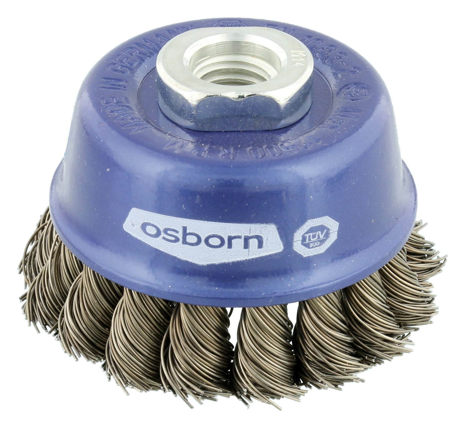 Silverline Stahldraht-Topfbürste 75mm - Für Winkelschleifer & Metallbearbeitung