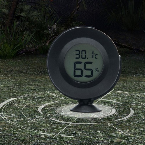 Thermometer Digital Temperature Hygrometer Humidity Sensor Reptile Monitor - Picture 4 of 12