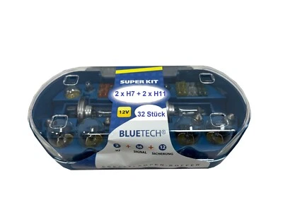 H7+H11 Autolampen Set 32 tlg. 12V Birnen Sicherungen Set KFZ Auto Lampenbox - Bild 1 von 4