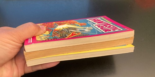3 Marvel Paperback/Digests! FANTASTIC FOUR/Surfer ('82) + FF ('77) + X-Men ('82) - Picture 8 of 8