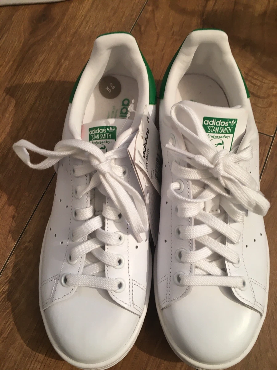 Adidas Stan Smith White green Male 6.5 BN