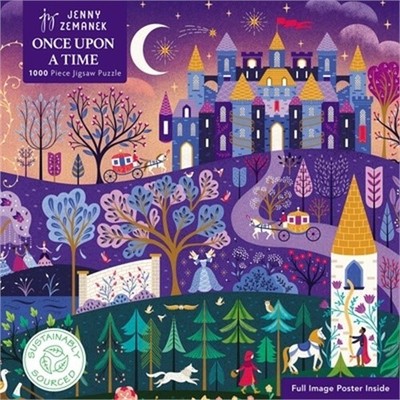 Adult Sustainable Jigsaw Puzzle Jenny Zemanek: Once Upon a Time: 1000-Pieces. Et