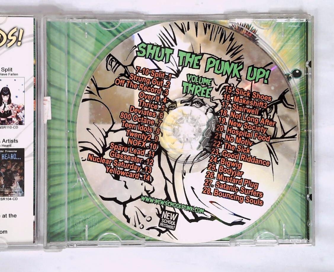 Various – Shut The Punk Up! Volume Three NSR113-CD US CD