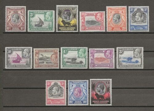 Kenya, Uganda & Tanganyika  1935-37 SG 110/23 MINT Cat £475 - Picture 1 of 2