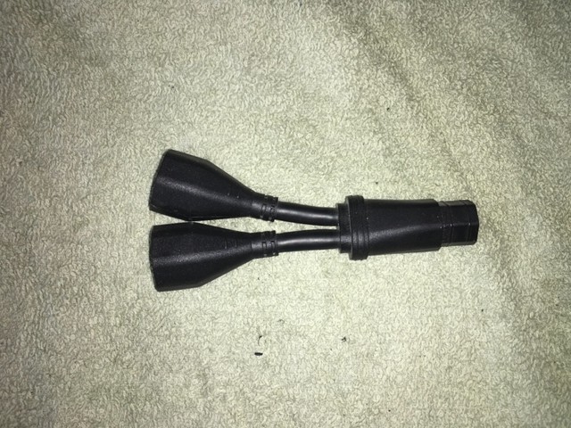 Raymarine Raytheon E55040 Pathfinder 3-Pin Female HSB HSB2 Y-Cable Splitter