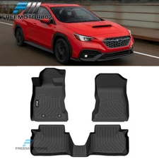 Fits 22-25 Subaru WRX All Season 3D Floor Mat 1st 2nd Row Carpet Liner Guard TPE