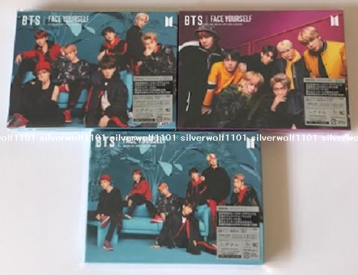 K-POP・アジア bts Faceyourself CD,Blu-ray BTS FACE YOURSELF Limited Edition A B C set CD+Blu-ray+DVD+