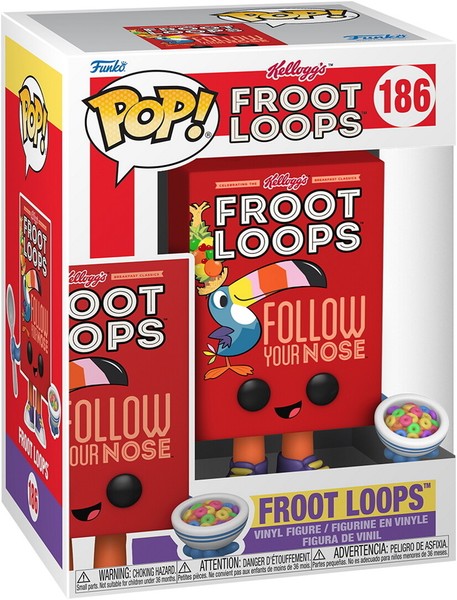 Kellogg's Froot Loops - Follow Your Nose 186 - Funko Pop! - Vinyl Figur-image