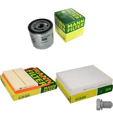 MANN-FILTER Inspektionspaket Filterset für VW Polo 1.0 Seat Ibiza V AW1 KJ1
