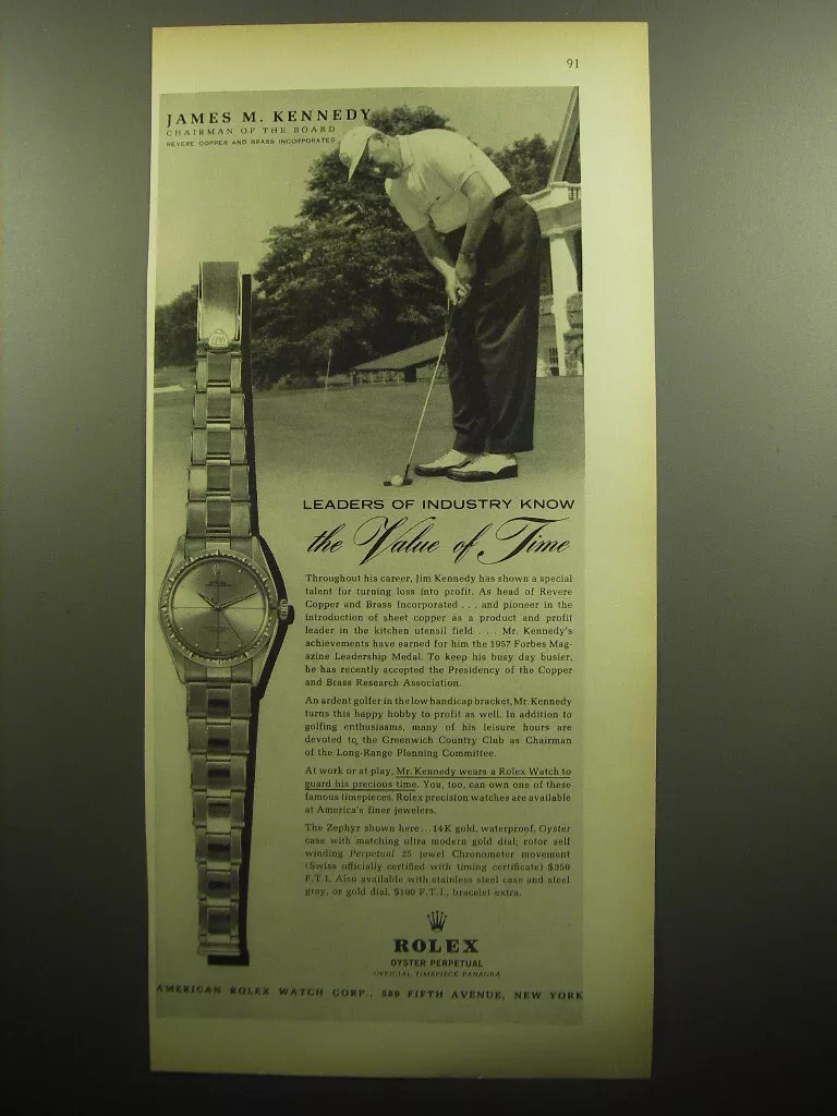 Chairman of rolex cheap
