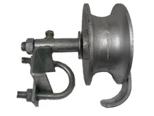 JEFTEN CHAIN LINK ROLLING GATE TRACK ROLLERS: 1 5/8" or 2" Frame & 1-5/8" Track