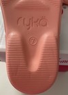 Ryka Ultimate Recovery Molded Thong Sandals - Rest EZ Thong Size 7M, Coral — photo 7