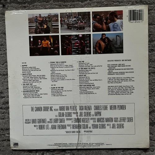 Various – Rappin' 81252-1 US SEALED LP Hype Sticker Lovebug Starski D. Terrell - Picture 3 of 4
