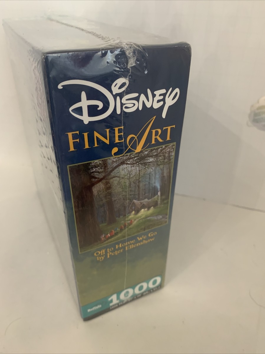 new✨Jigsaw Puzzle Peter Ellenshow Disney Disney Fine Art 1000 Piece Puzzle Rescuing Piglet by Peter