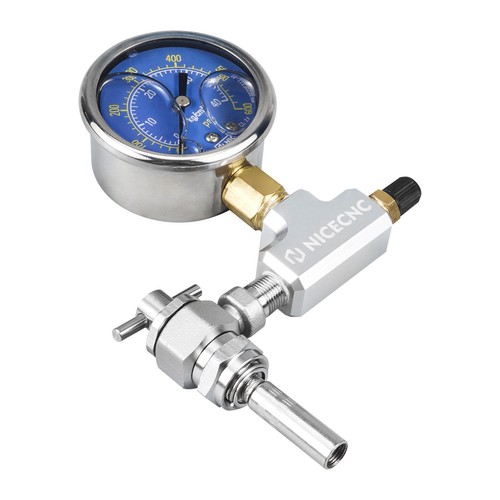CNC 600PSI High Accuracy Nitrogen Filling Tool Kit For Schrader Valve Shock - Picture 8 of 9