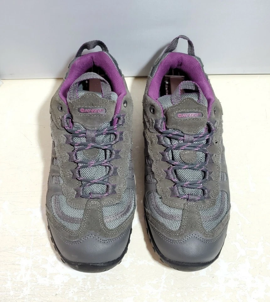 Hi-Tec Penrith Low Purple Waterproof Hiking Trekking Boots Shoes, Women's Size 8 - Image 3 of 4