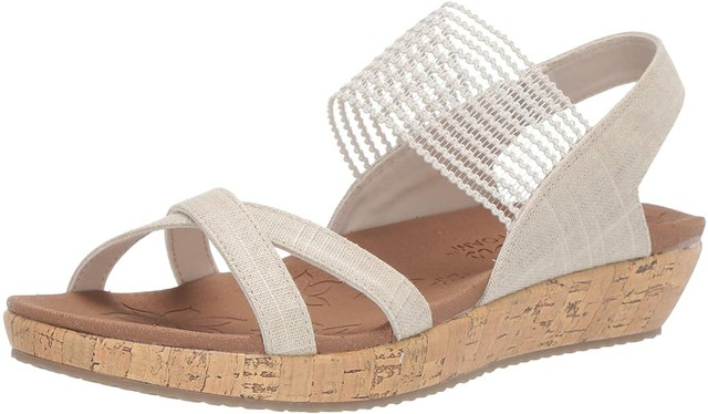 Skechers Womens Dawdle Natural Sandals Size 8 (1401471) for sale online | eBay