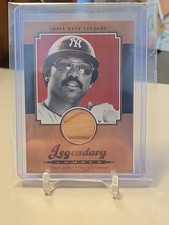 Reggie Jackson 2001 Upper Deck Legends Legendary Lumber Game Used Bat Yankees 