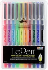Uchida 4300-10F Le Pen Neon Set 10/Pkg-