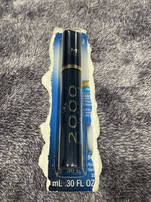 VTG Max Factor Mascara 2000 Calorie Aqua Lash High Definition Rich Black