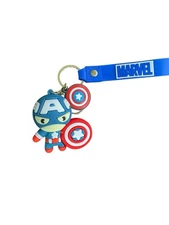 Marvel Captain America Key Chain With Wristband 