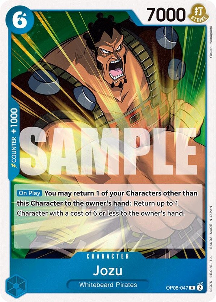 Jozu - Foil OP08-047 Two Legends NM