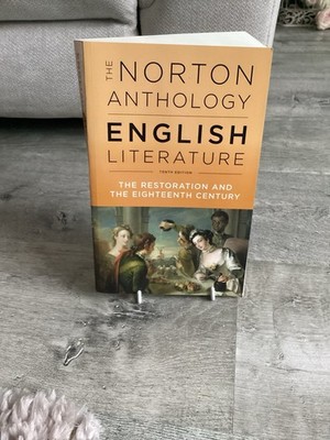 Norton Anthology of English Literature: Vol C the Restoration 18th Century