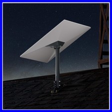 Starlink Gen 3 Mount Kit Pivot Roof Standard Mount with Aluminum Pipe Adapter...