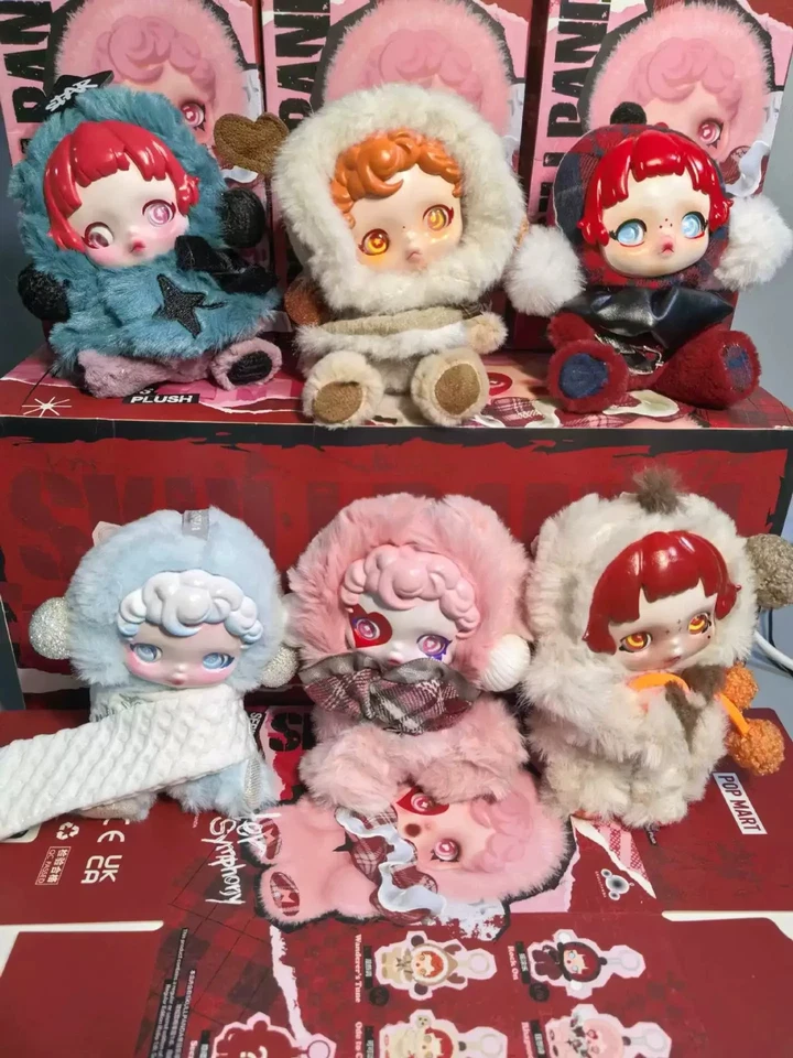 SKULLPDA Invierno Melodía Luz Tejido Jardín Serie SP Juguete de Peluche Caja Ciega Juguete Foto 3 de 4