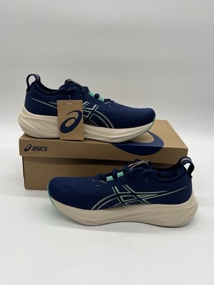 Women\'s 12 / Men\'s 10.5 - ASICS Gel-Nimbus 26 Blue Running Comfort Shoes Sneaker Women main image 3