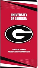 Turner Georgia Bulldogs 2026 17-Month Pocket Planner w